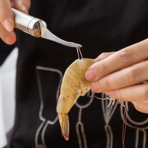 Shrimp Cleaner Stainless Steel Cutter Online now - Image 4