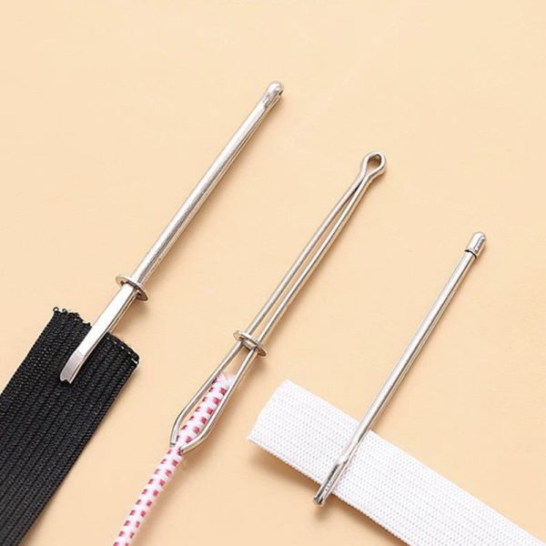 2Pcs Elastic Rope Threader Tweezer Tool For Sale - Image 5
