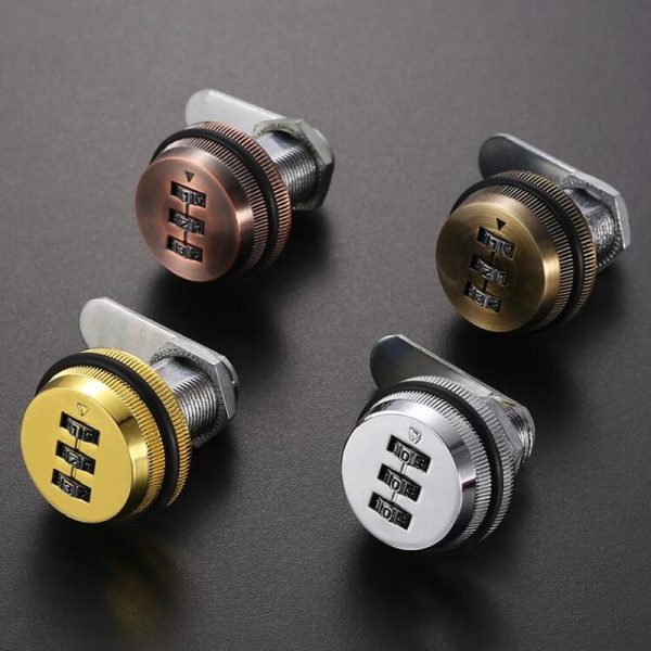 3-Digit Mechanical Password Cabinet Lock For Discount - Image 3