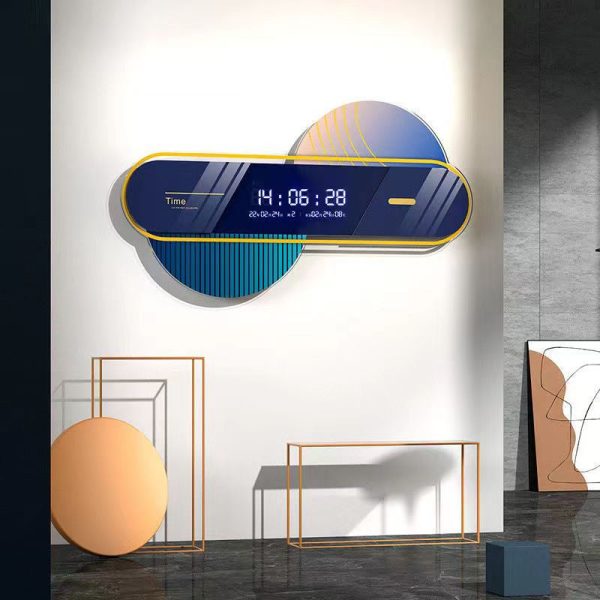 3D Acrylic Elegant Smart Wall Clock For Discount - Image 2