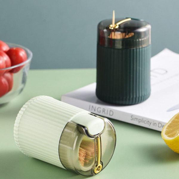 Elegant Pop-Up Automatic Toothpick Dispenser Online Sale - Image 5