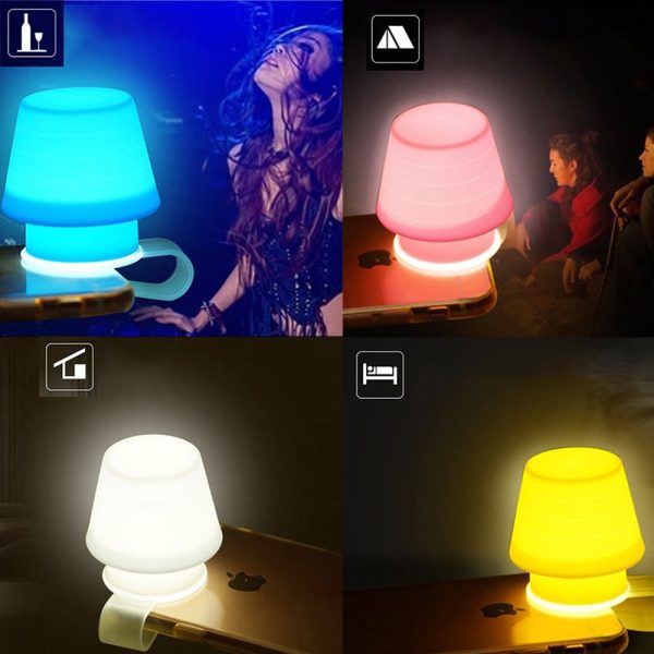 Phone Flashlight Lampshade Night Lamp Online Hot Sale - Image 2