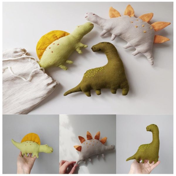 Cute Dinosaur Mini Plush Toys Cheap - Image 2