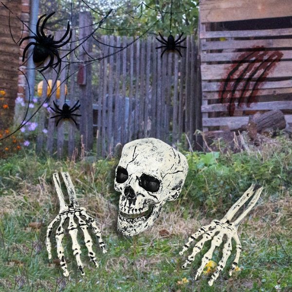 Realistic Zombie Skeleton Garden Halloween Decor For Discount - Image 3