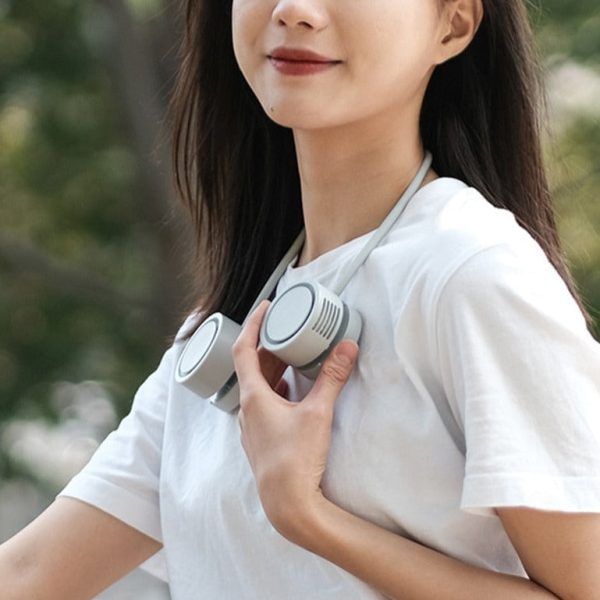 Retractable Aroma Therapy Bladeless Neck Fan Discount - Image 2