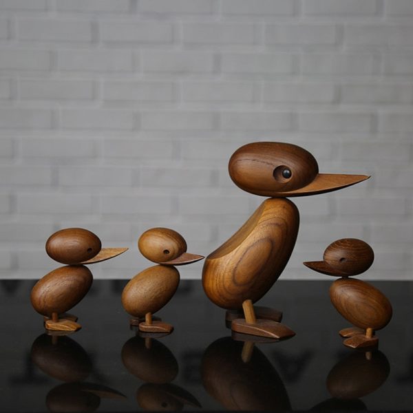 Wooden Classic Danish Puppet Duck Home Decor For Discount