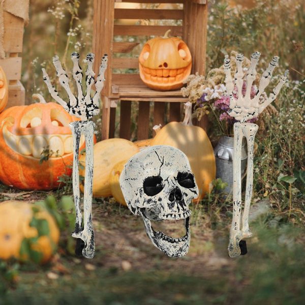 Realistic Zombie Skeleton Garden Halloween Decor For Discount - Image 2