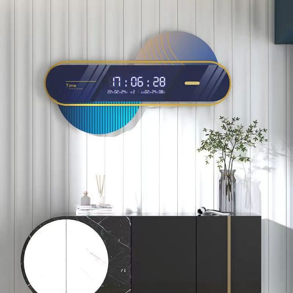 3D Acrylic Elegant Smart Wall Clock For Discount - Image 3