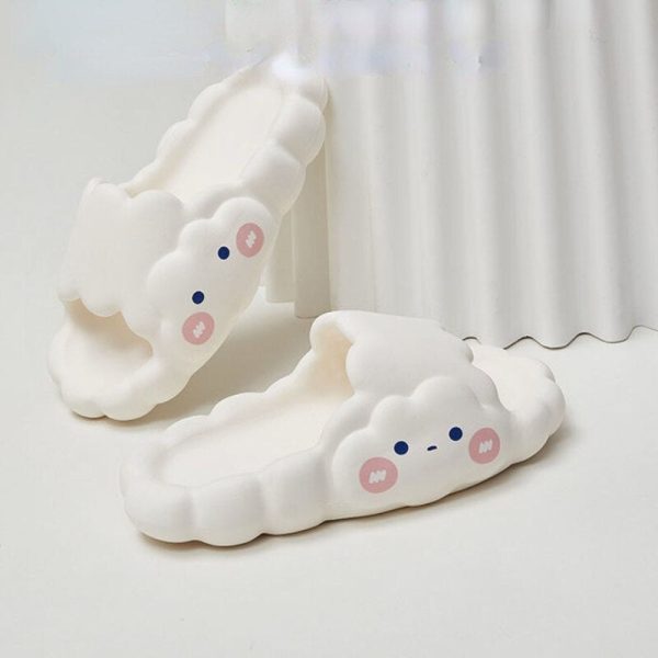 Cute Thick Foam Cloud Slippers Sale - Image 5