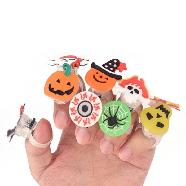 Glowing Ghost Skull Rings For Sale - Image 2