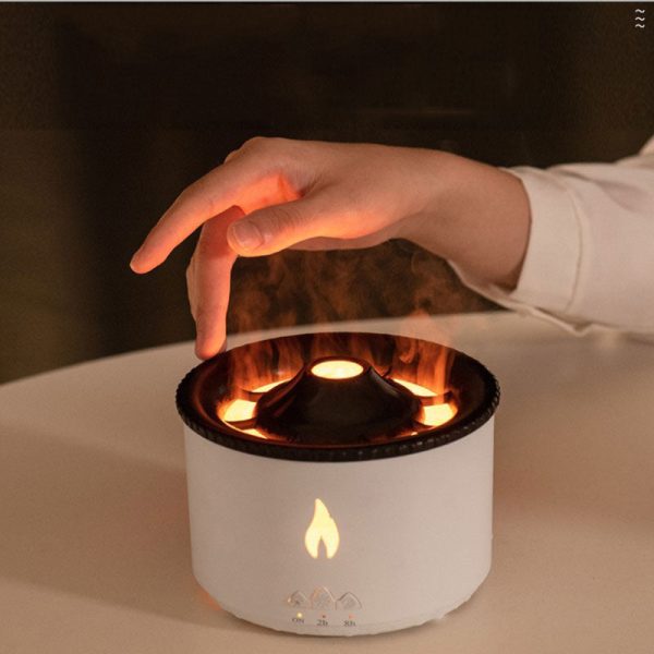 Volcanic Flame Air Humidifier Night Lamp Hot on Sale - Image 4