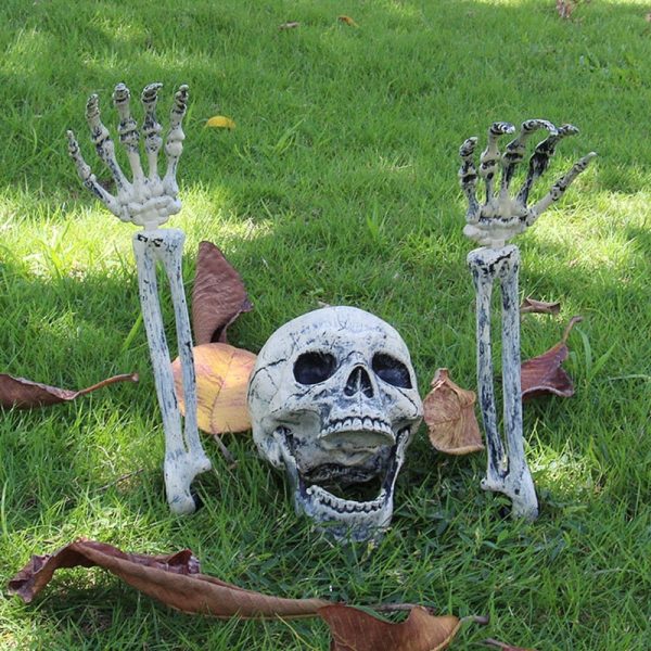 Realistic Zombie Skeleton Garden Halloween Decor For Discount