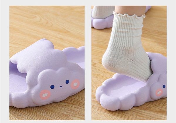 Cute Thick Foam Cloud Slippers Sale - Image 4