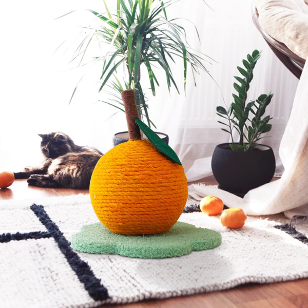 Orange Tree Pet Scratching Toy Online Sale - Image 3
