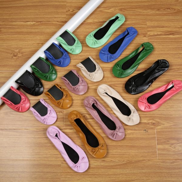 Foldable Slip-on Travel Shoes For Sale - Image 2