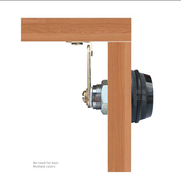 3-Digit Mechanical Password Cabinet Lock For Discount - Image 4