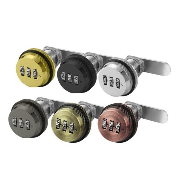 3-Digit Mechanical Password Cabinet Lock For Discount - Image 5