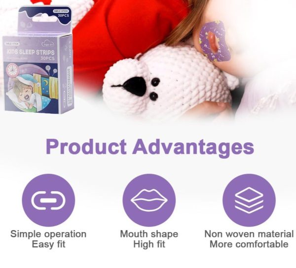 Kids Mouth Correction Sleep Stickers Cheap - Image 5
