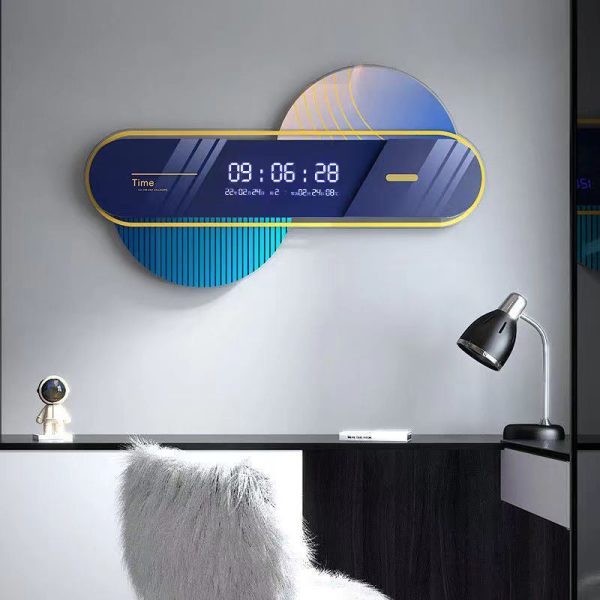 3D Acrylic Elegant Smart Wall Clock For Discount - Image 5