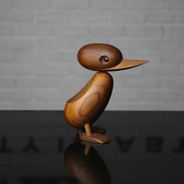 Wooden Classic Danish Puppet Duck Home Decor For Discount - Image 2