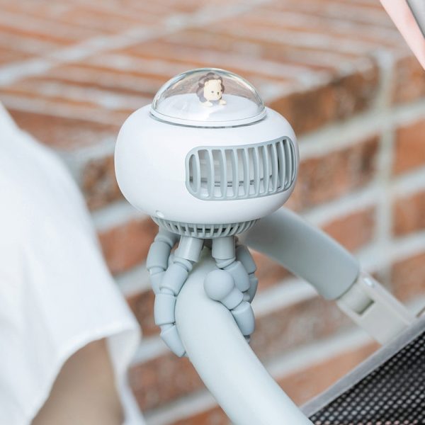Portable Flexible Cute Baby Stroller Fan Fashion - Image 3
