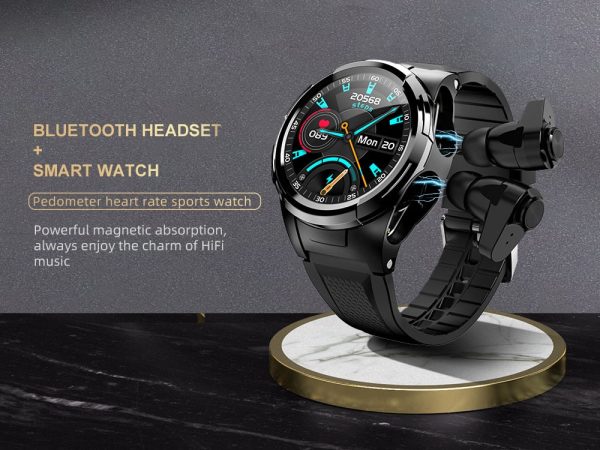 Touch Screen Earphones Sport Smartwatch Online Sale - Image 2