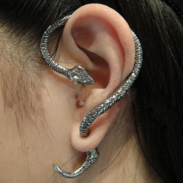 Twining Snake Punk Style  Earrings Sale