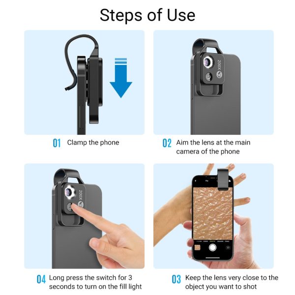 Universal 200X Zoom Phone Lens Online Hot Sale - Image 5