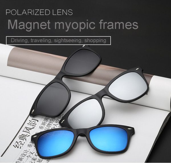 Magnetic Optical Polarized Sunglasses Online Hot Sale - Image 2