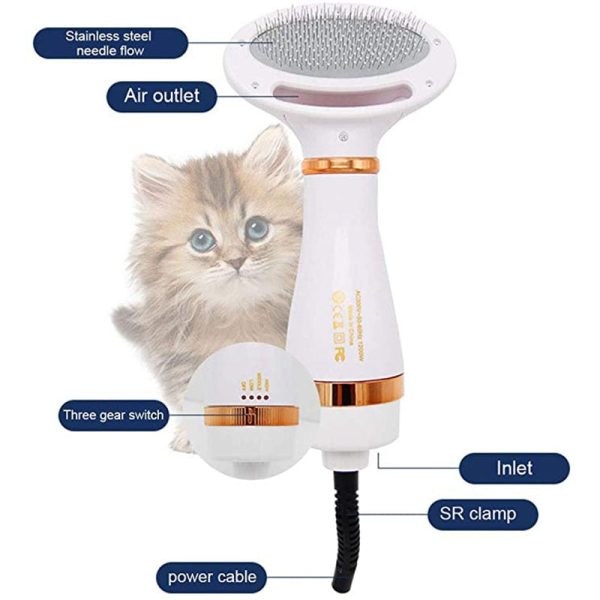 2in1 Pet Dryer Brush Online Hot Sale - Image 4