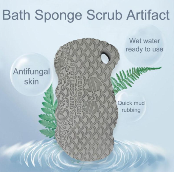 Soft Body Scrubber Shower Sponge Cheap - Image 4