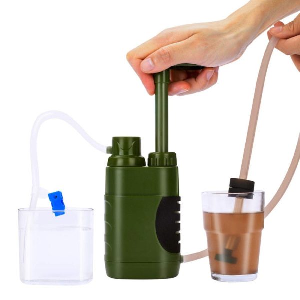 Outdoor Water Filter Camping Survival Tool For Discount