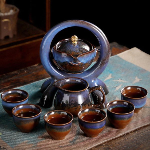 Unique Ancient Chinese Porcelain Teapot Set For Sale - Image 2