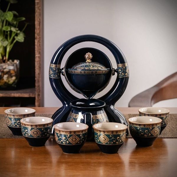 Unique Ancient Chinese Porcelain Teapot Set For Sale