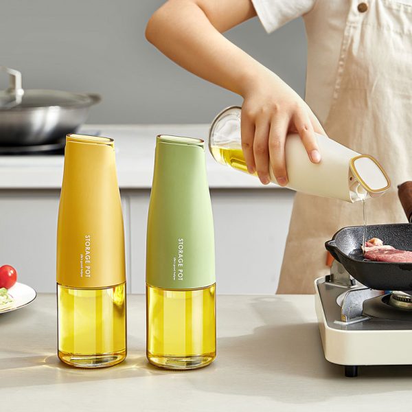 Automatic Opening Oil Dispenser Bottle For Discount - Image 4
