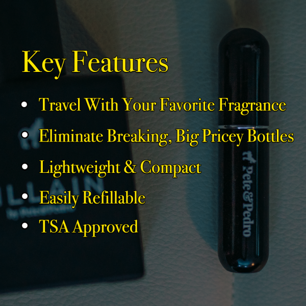 Cologne Refillable Travel Sprayer Hot on Sale - Image 3
