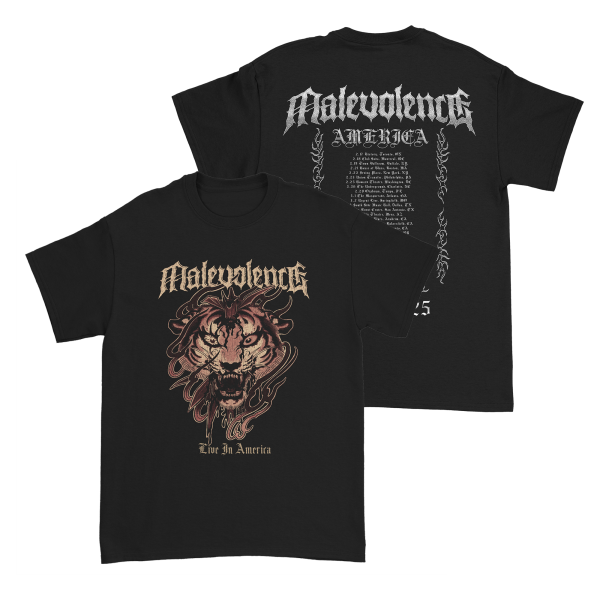 Malevolence - Tour Tee Hot on Sale